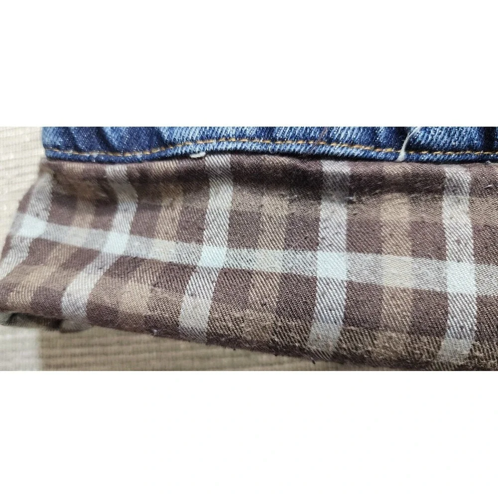 Guide Gear Mens Flannel Lined Jeans Blue Winter Thermal‎ 36x34 Warm Rugged work